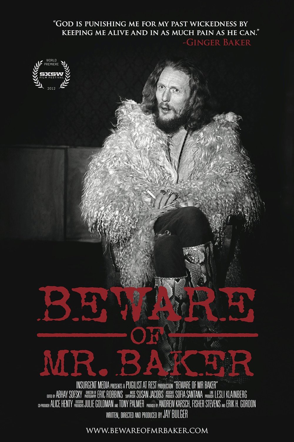 Poster of the movie Beware of Mr. Baker [2012]