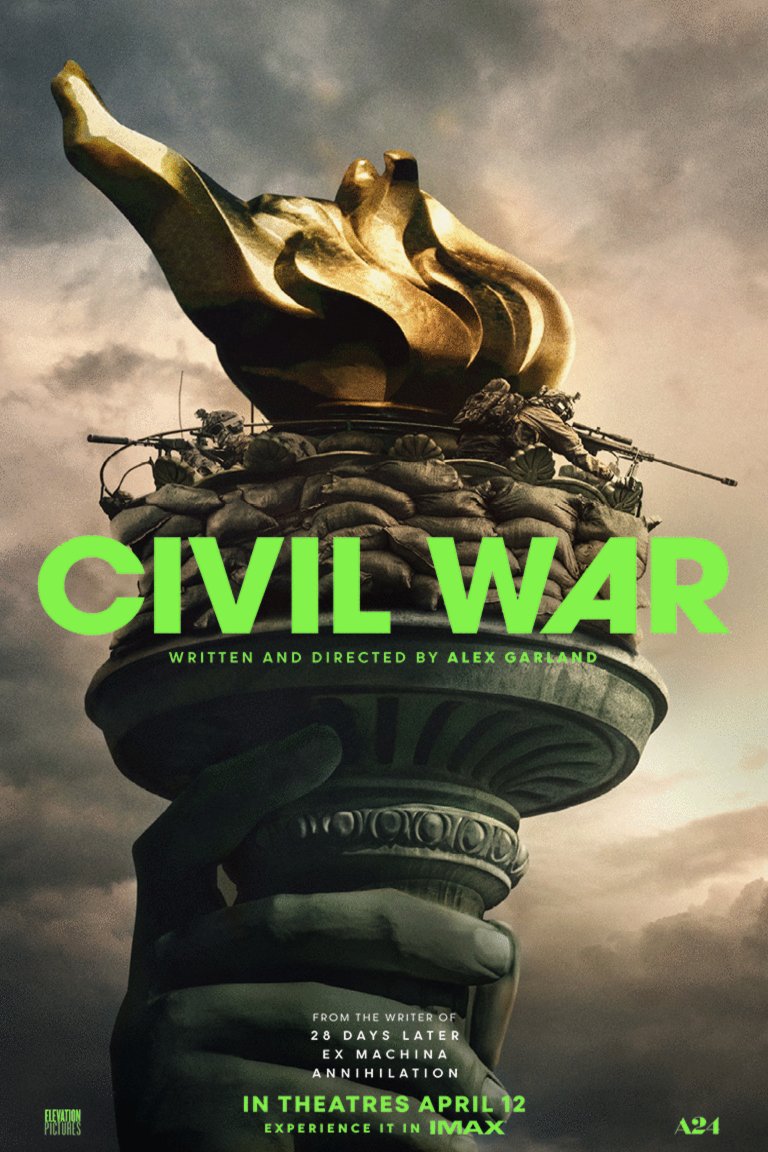 Poster of the movie Civil War [2024]