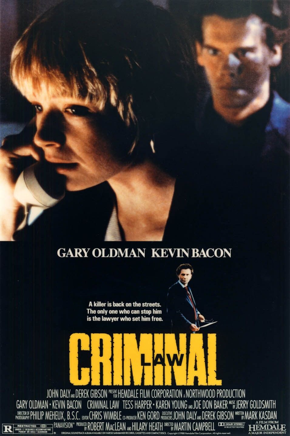 L'affiche du film Criminal Law