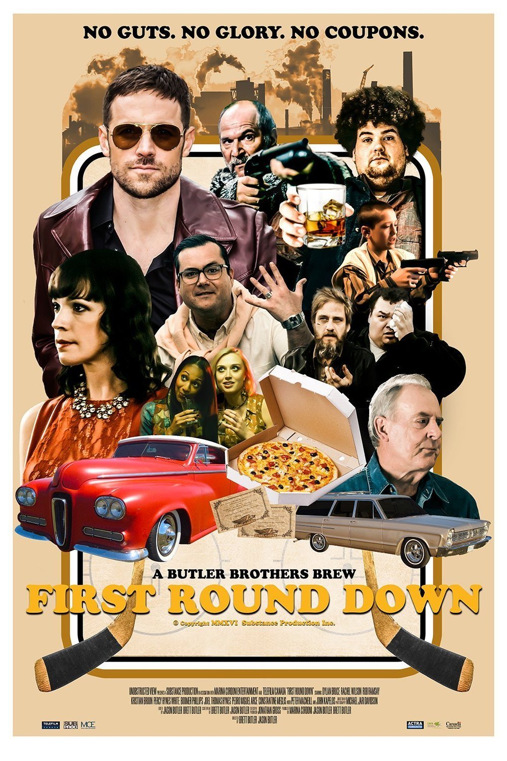 L'affiche du film First Round Down