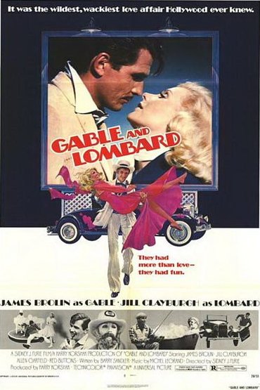 L'affiche du film Gable and Lombard