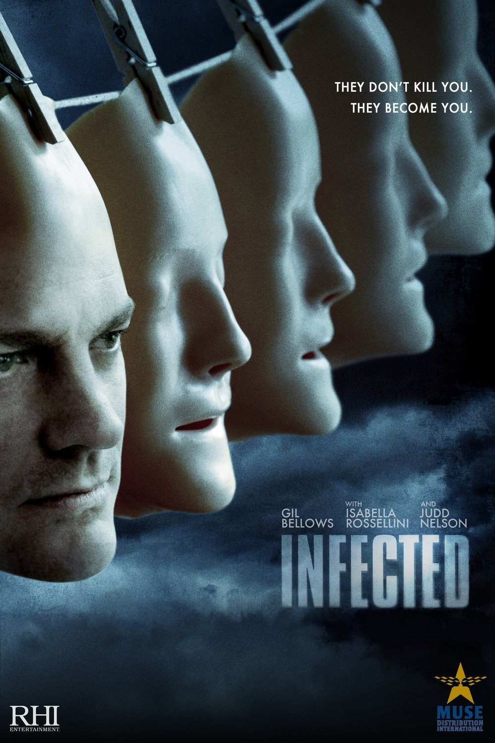 L'affiche du film Infected