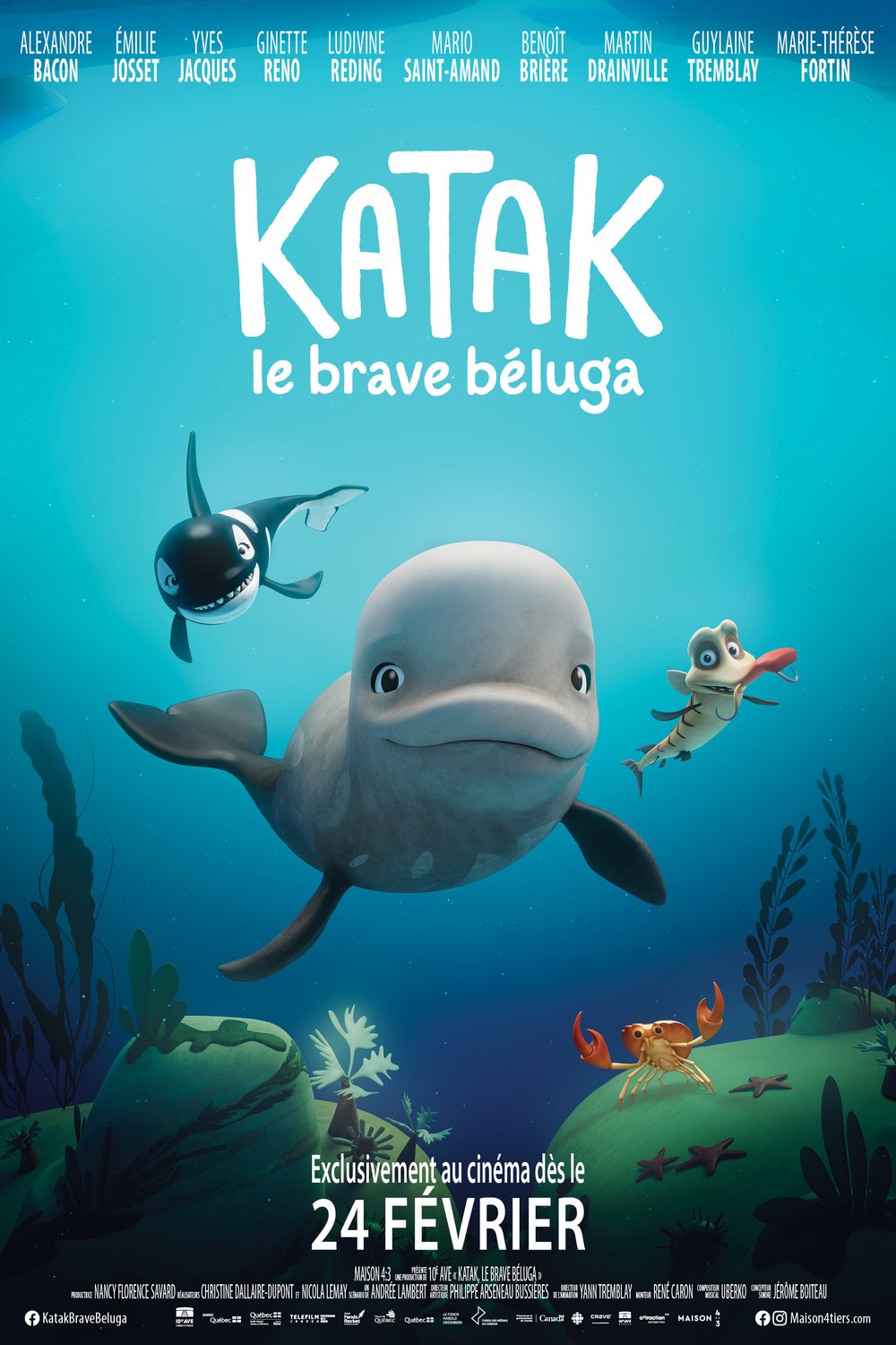 Poster of the movie Katak, le brave béluga