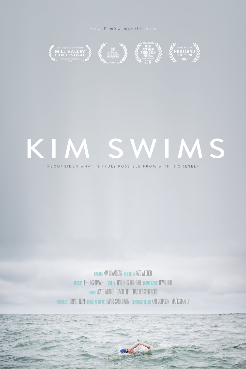 L'affiche du film Kim Swims