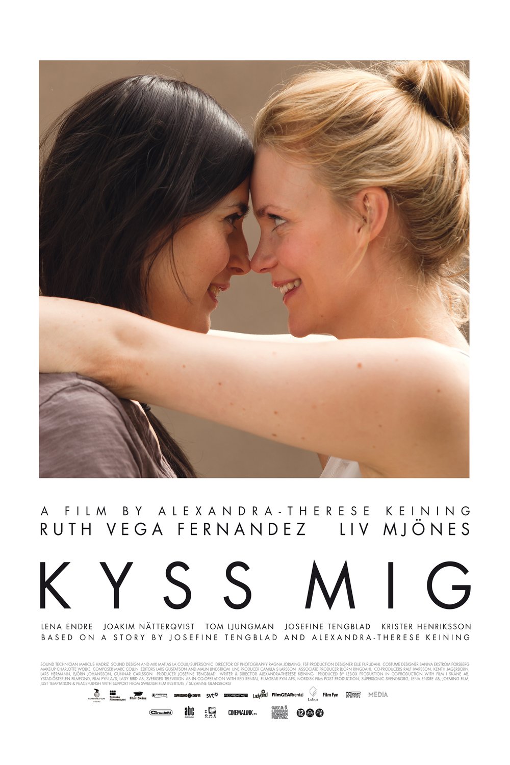 L'affiche originale du film Kiss Me en suédois