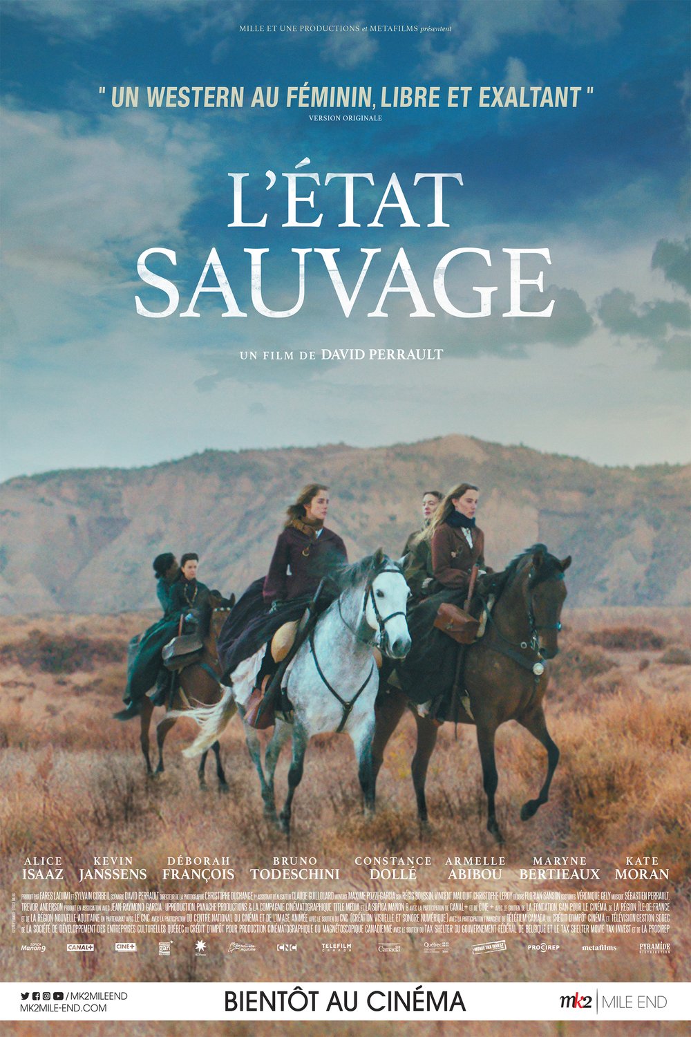 L'affiche du film L'État sauvage [2019]