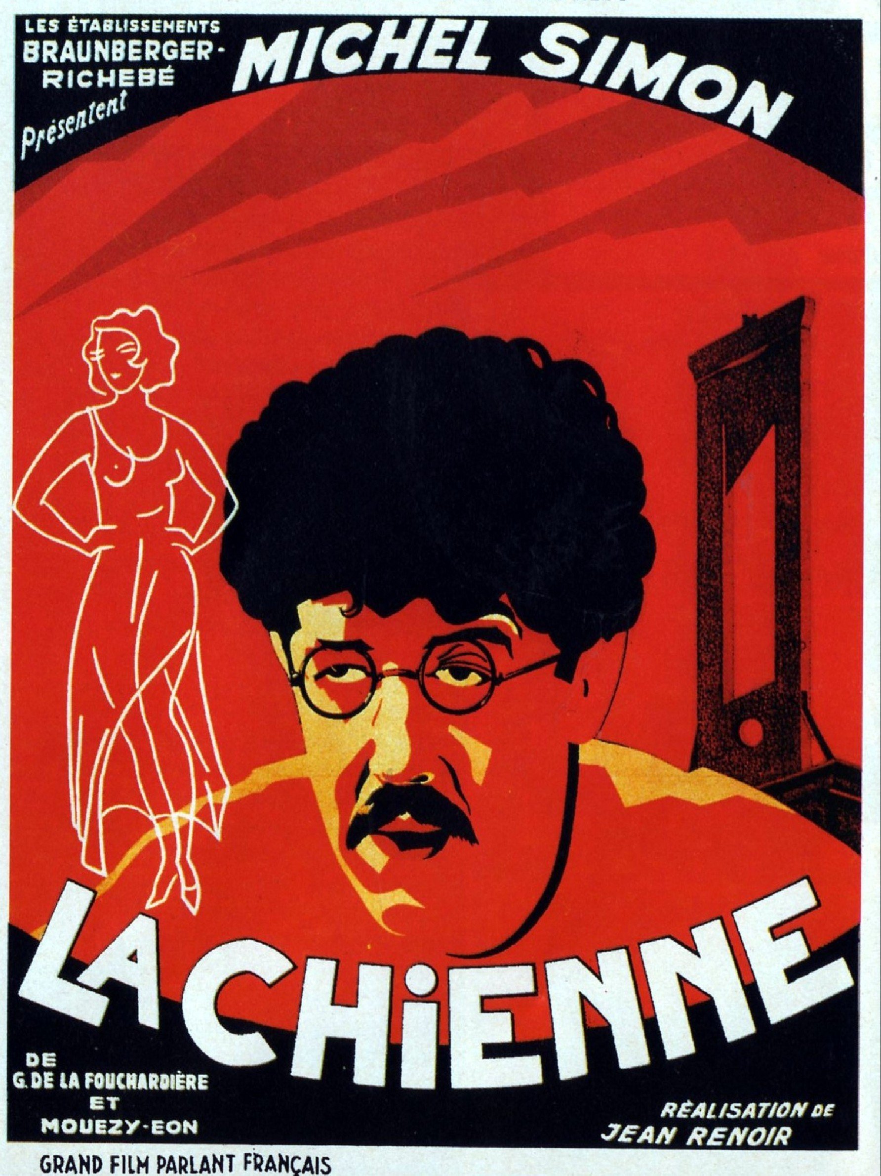 L'affiche du film La Chienne