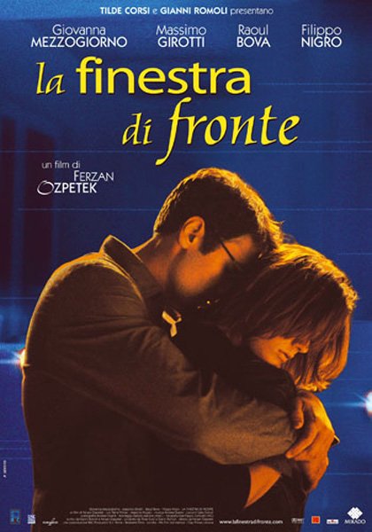 L'affiche originale du film La Fenêtre d'en face en italien