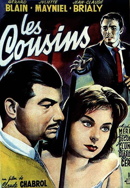 L'affiche du film Les Cousins v.f.