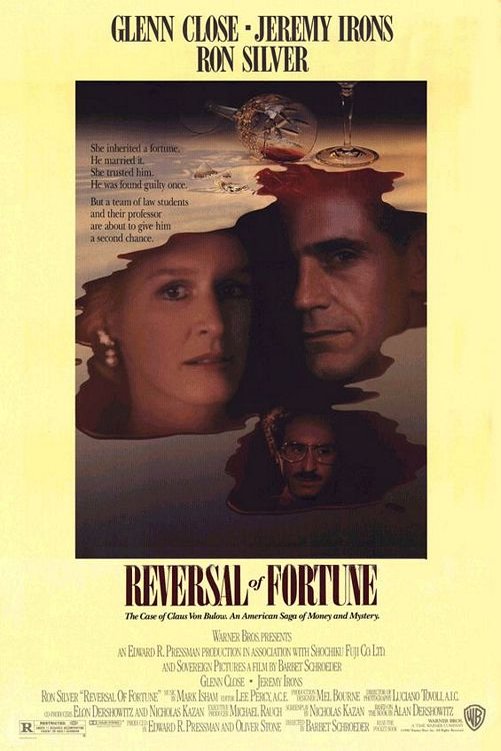 L'affiche du film Reversal of Fortune
