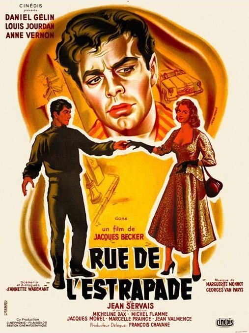 L'affiche du film Rue de l'Estrapade