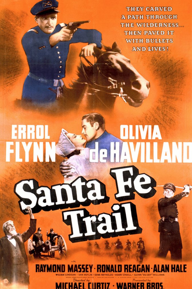 L'affiche du film Santa Fe Trail
