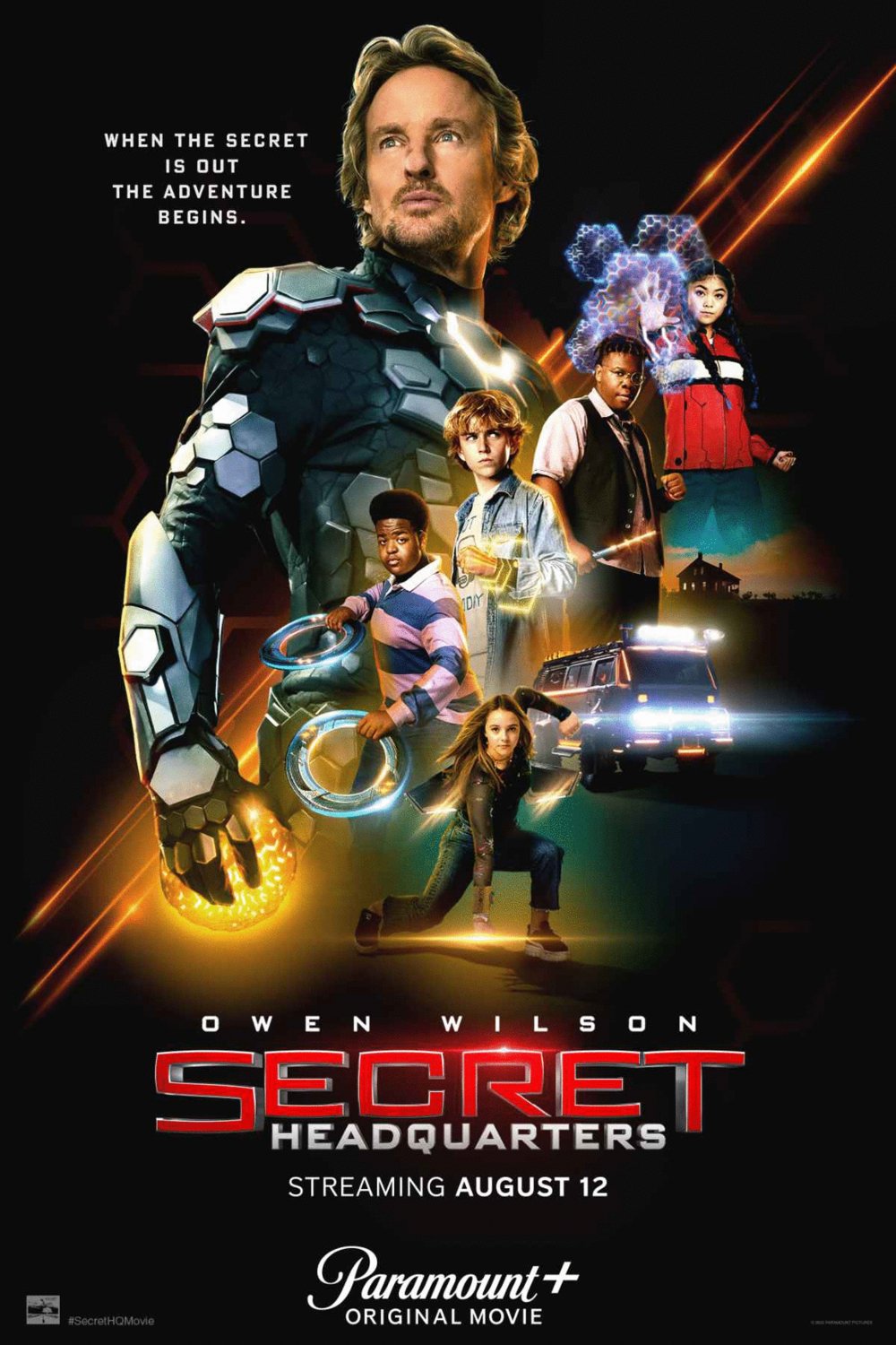 L'affiche du film Secret Headquarters