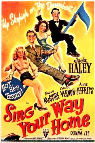 L'affiche du film Sing Your Way Home