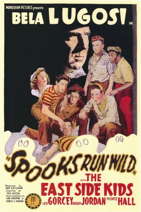L'affiche du film Spooks Run Wild