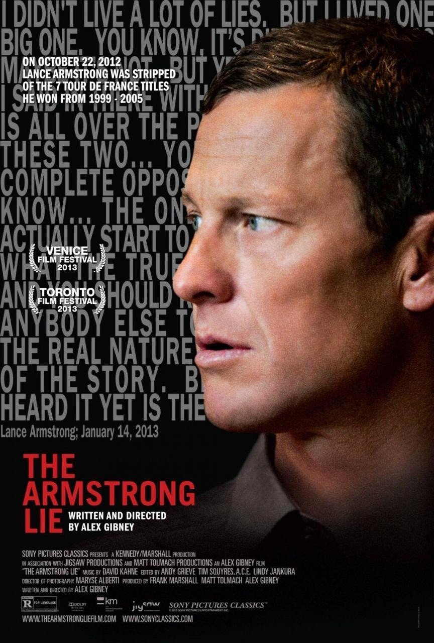 L'affiche du film The Armstrong Lie