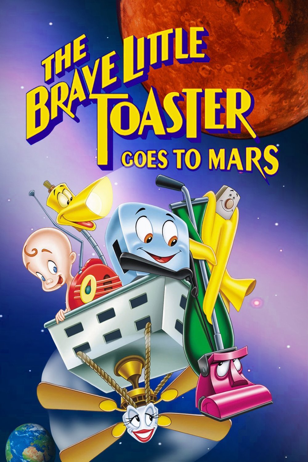 L'affiche du film The Brave Little Toaster Goes to Mars