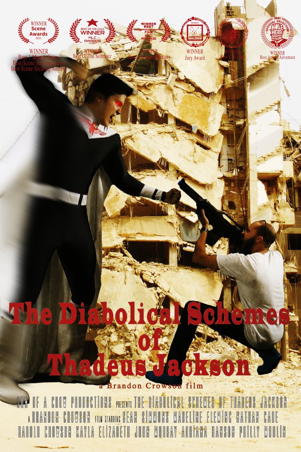 L'affiche du film The Diabolical Schemes of Thadeus Jackson