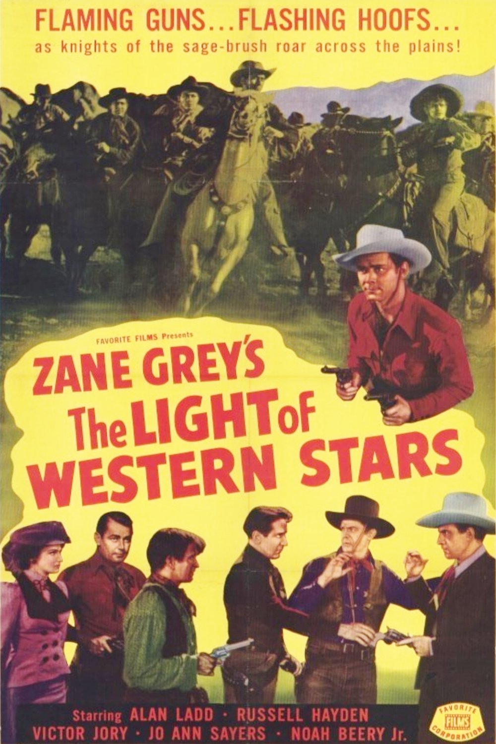 L'affiche du film The Light of Western Stars
