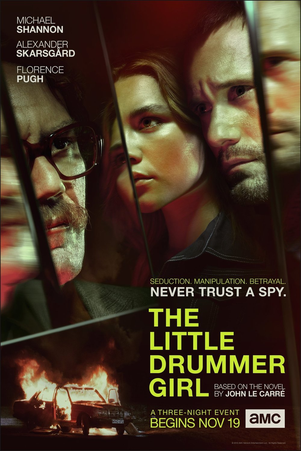 L'affiche du film The Little Drummer Girl