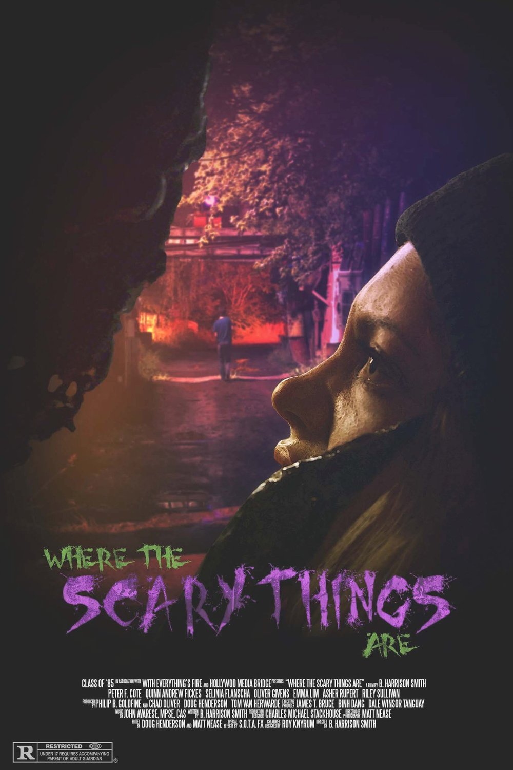 L'affiche du film Where the Scary Things Are [2022]