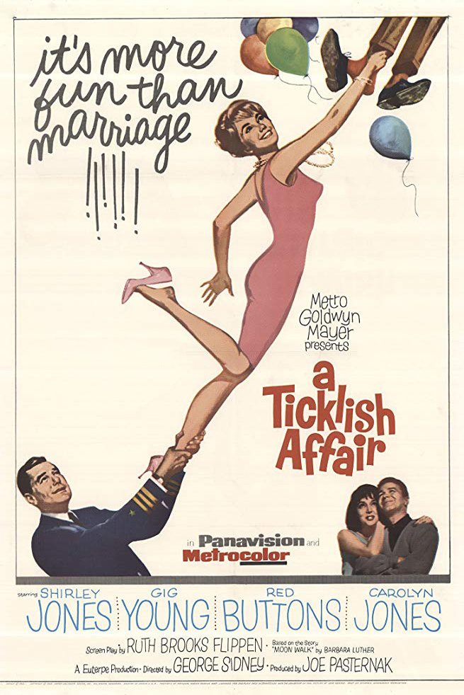 L'affiche du film A Ticklish Affair