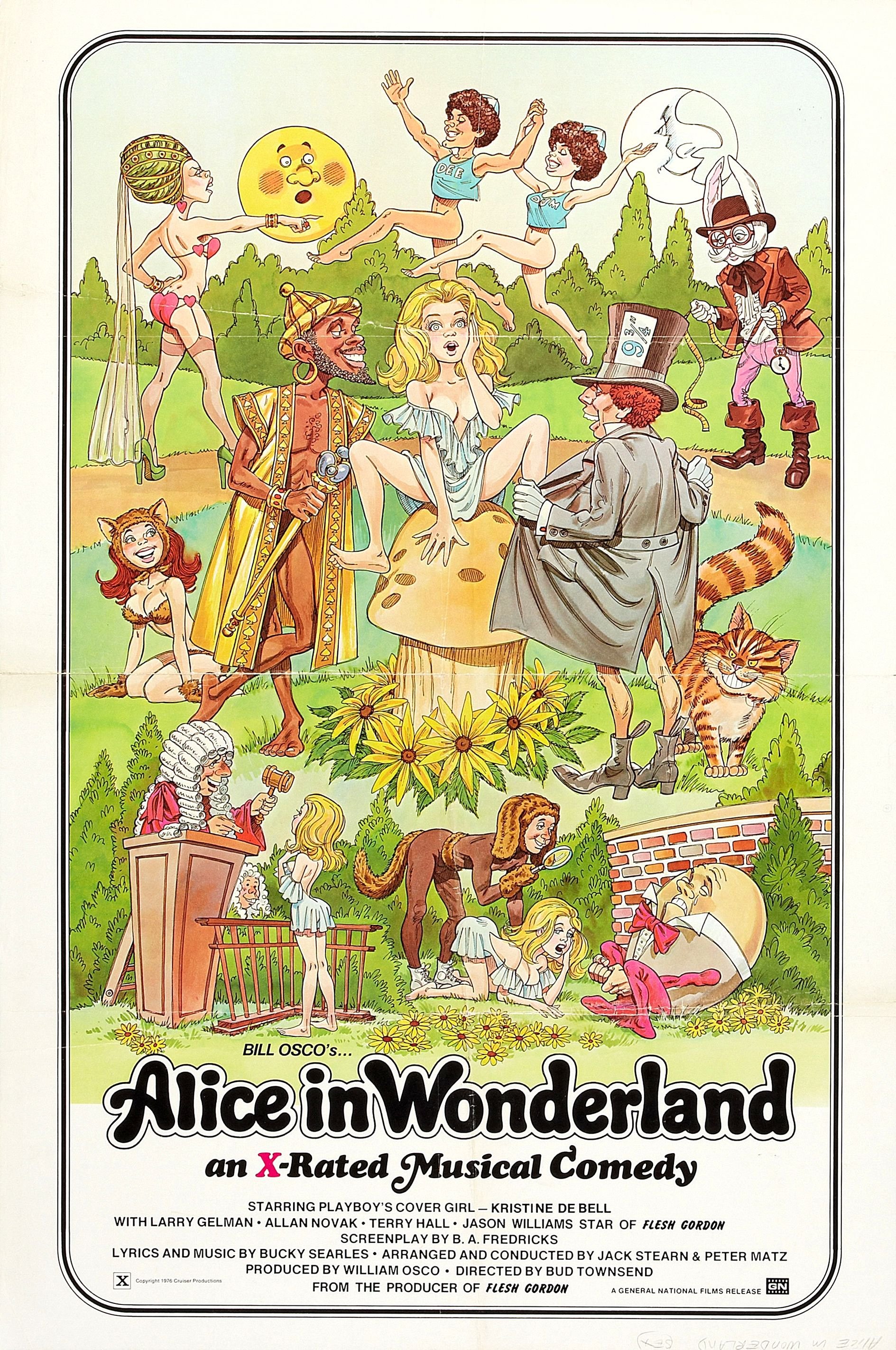 Poster of the movie Alice in Wonderland: An X-Rated Musical Fantasy [1976]
