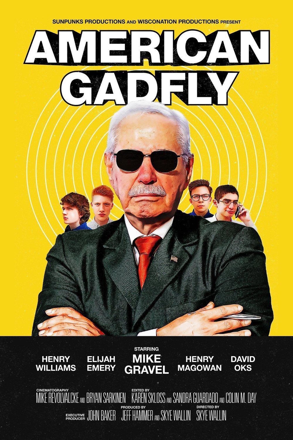 L'affiche du film American Gadfly [2021]