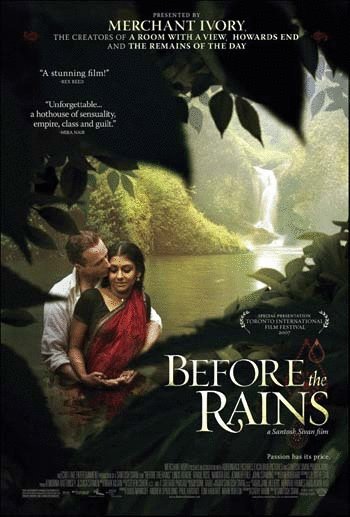 L'affiche du film Before the Rains
