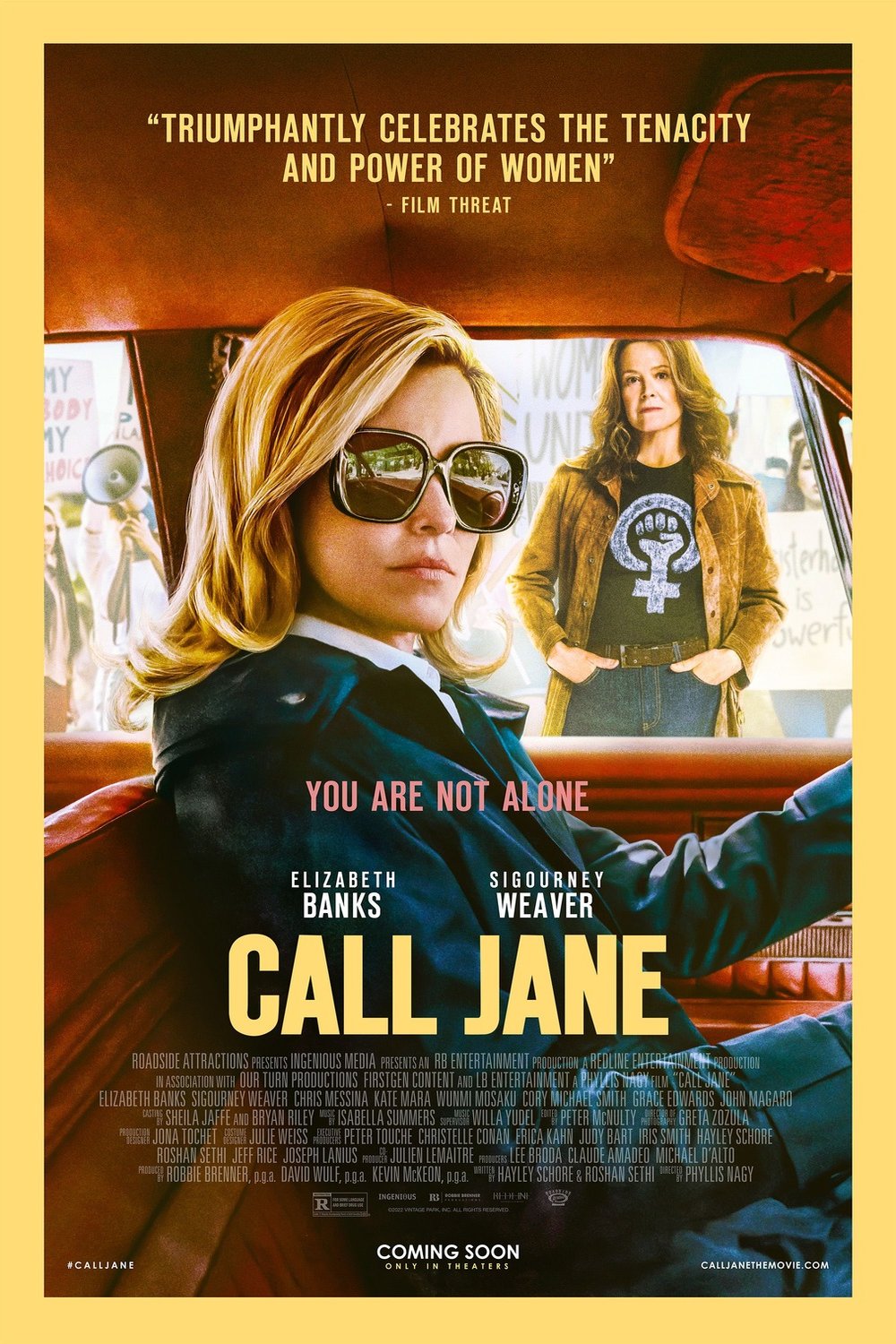 L'affiche du film Call Jane