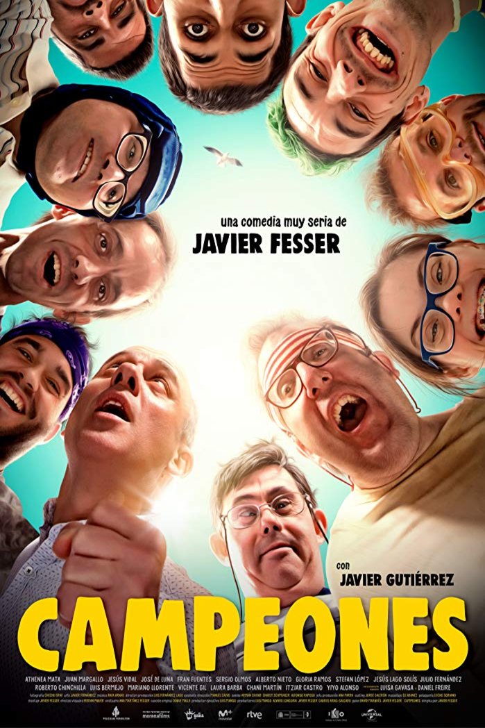 Spanish poster of the movie Champions