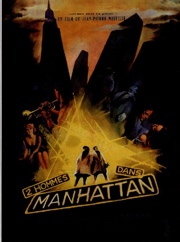 L'affiche du film Deux hommes dans Manhattan