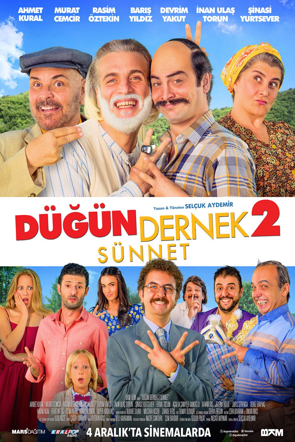 Turkish poster of the movie Dügün Dernek 2: Sünnet