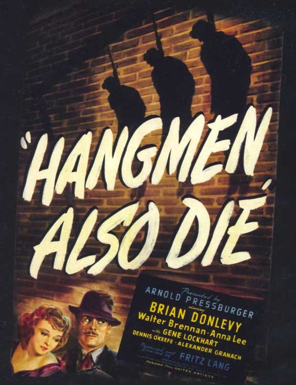 L'affiche du film Hangmen Also Die!