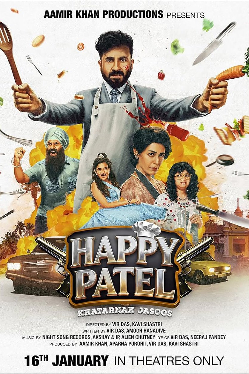 L'affiche du film Happy Patel: Khatarnak Jasoos