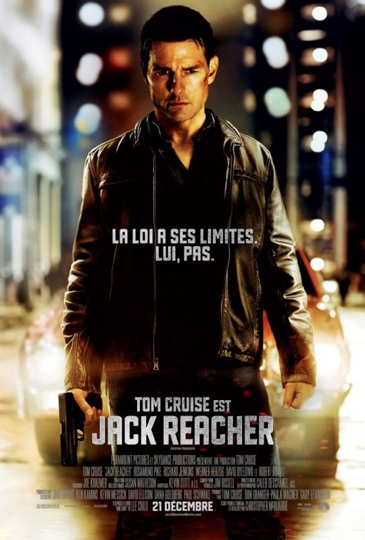 L'affiche du film Jack Reacher v.f.