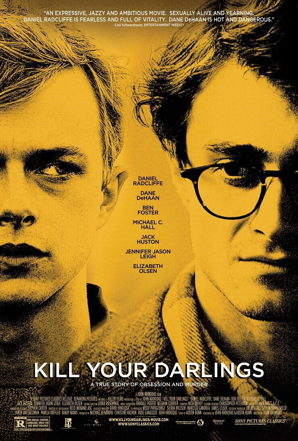 L'affiche du film Kill Your Darlings [2013]