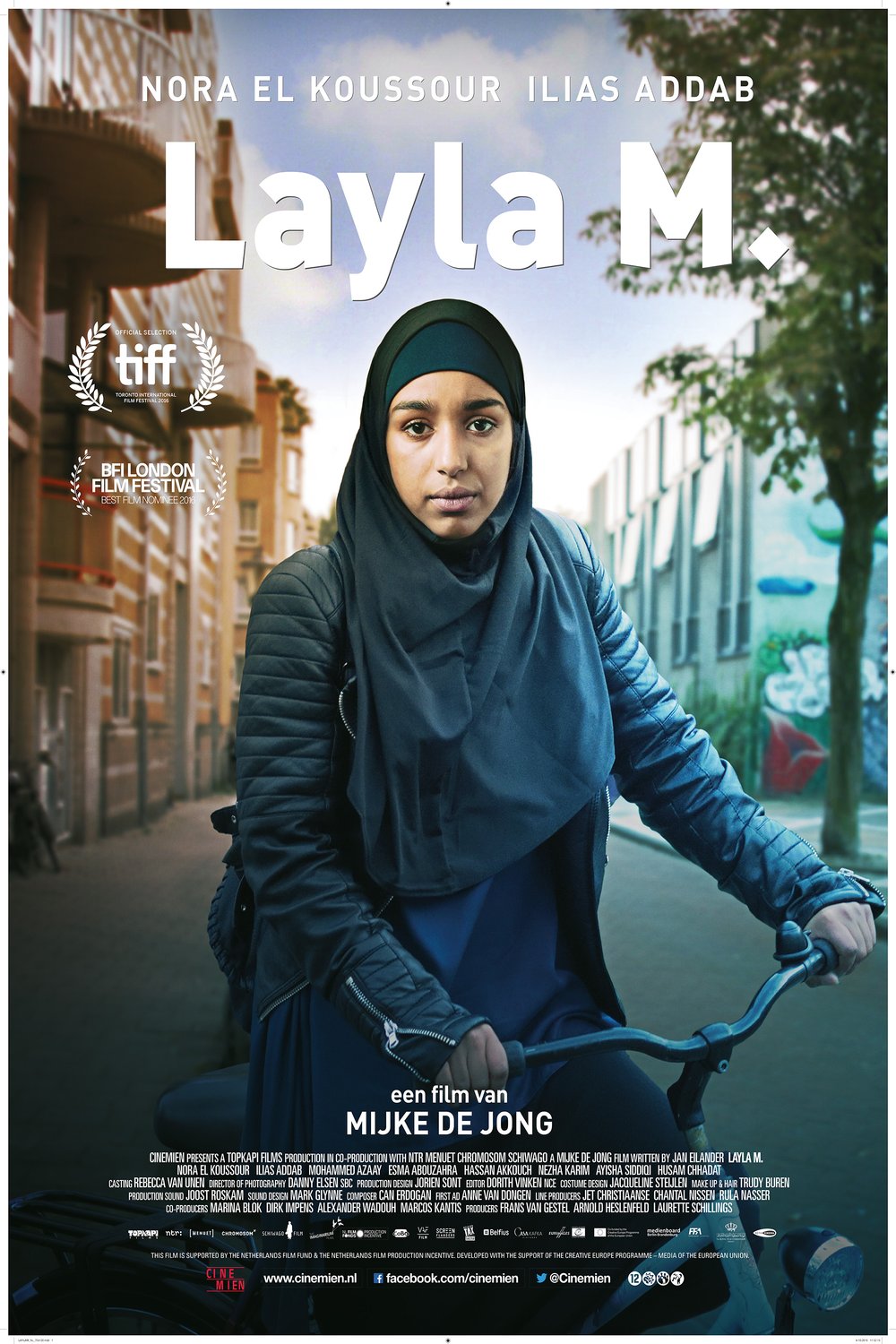 Arabic poster of the movie Layla M.