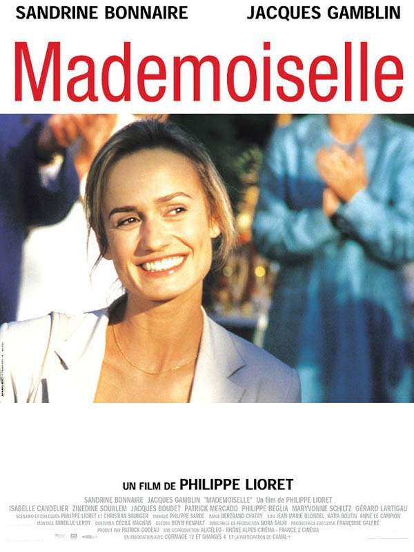 French poster of the movie Mademoiselle