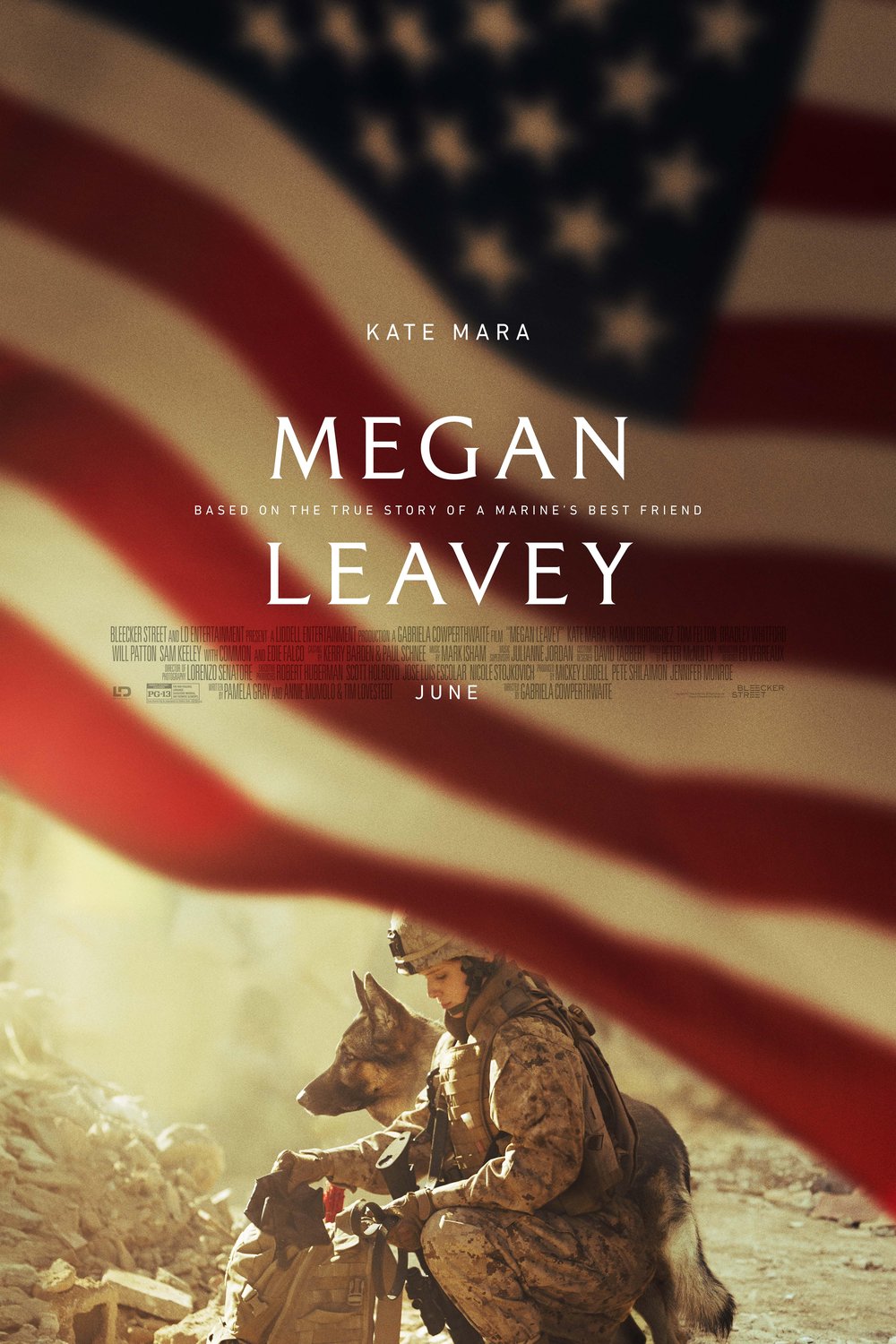 L'affiche du film Megan Leavey