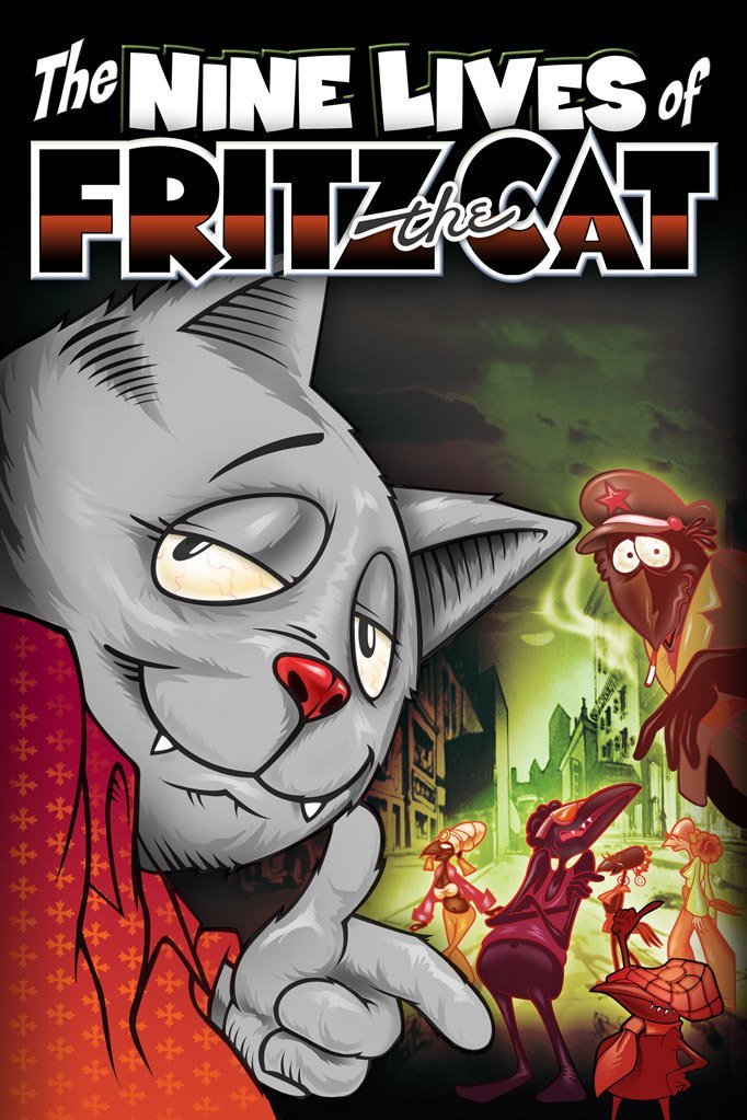 L'affiche du film Nine Lives of Fritz the Cat