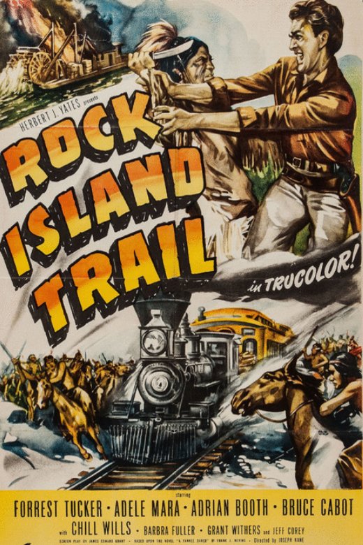 L'affiche du film Rock Island Trail