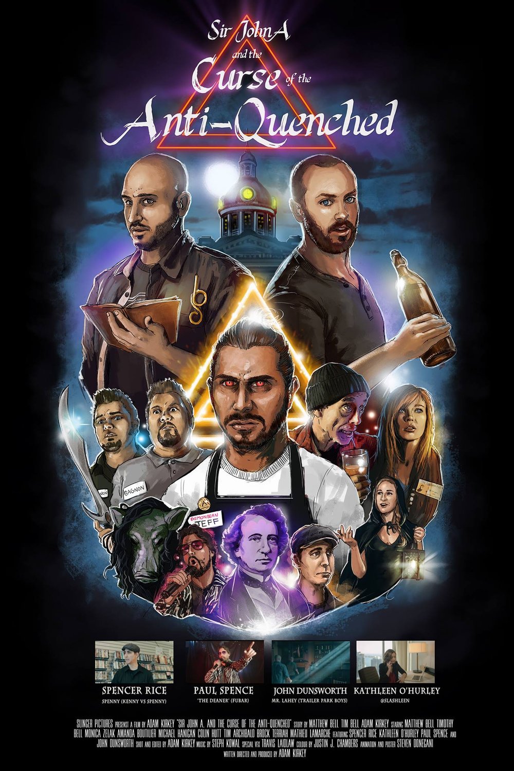Poster of the movie Sir John A. and the Curse of the Anti-Quenched