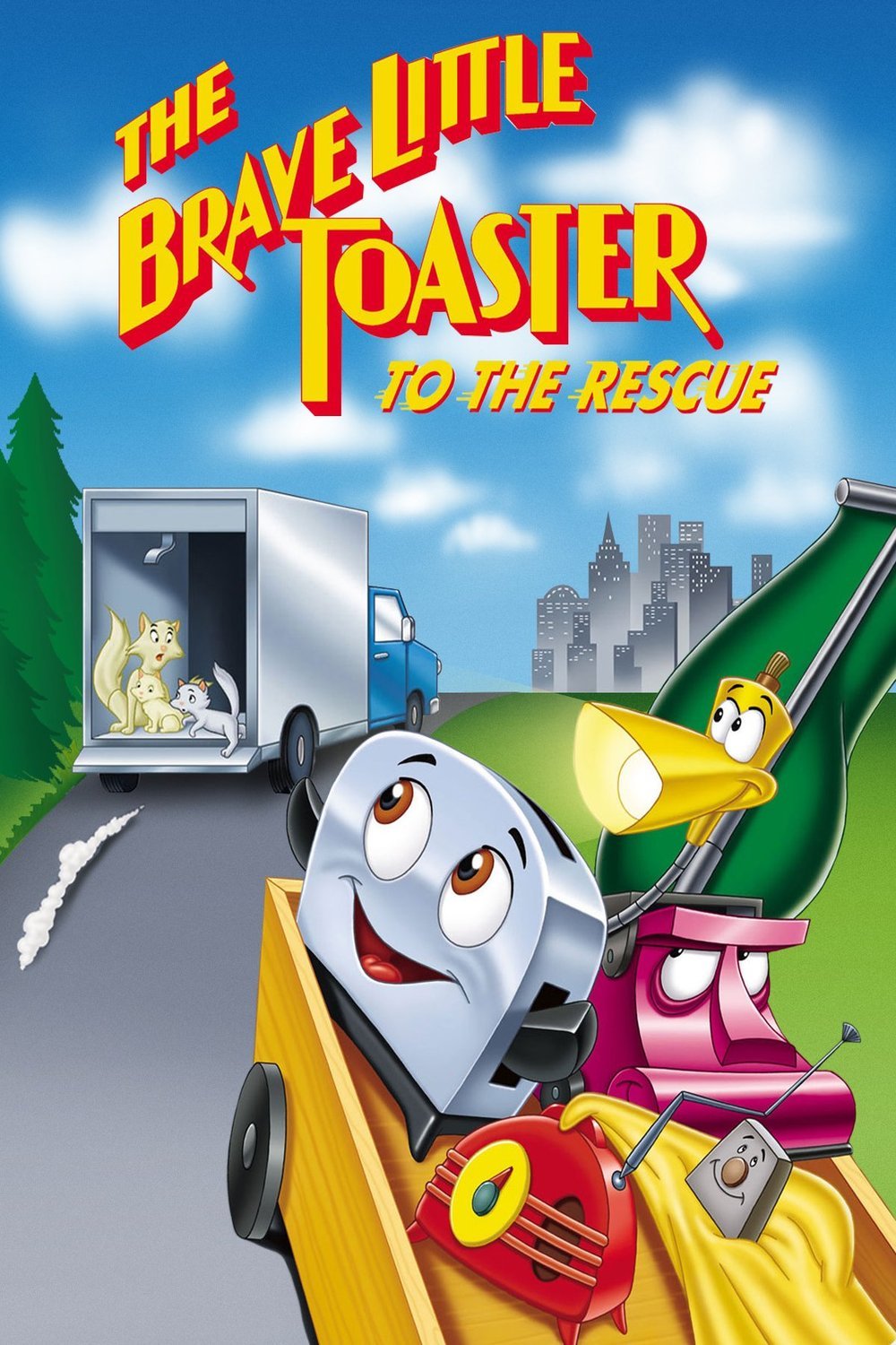L'affiche du film The Brave Little Toaster to the Rescue