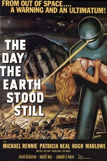 L'affiche du film The Day the Earth Stood Still