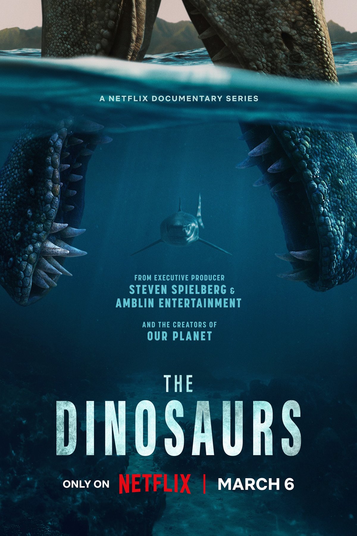 L'affiche du film The Dinosaurs
