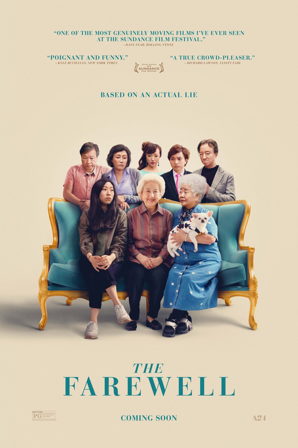 L'affiche du film The Farewell