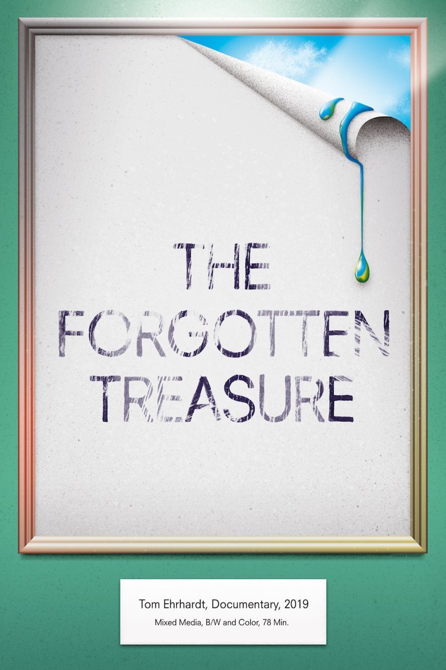 L'affiche originale du film The Forgotten Treasure en allemand