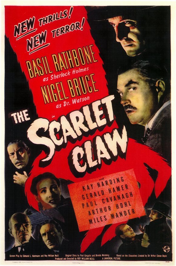 L'affiche du film The Scarlet Claw