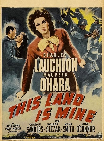 L'affiche du film This Land Is Mine